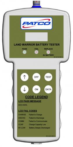 PE-BT-03 Land Warrior Battery Tester/Analyzer